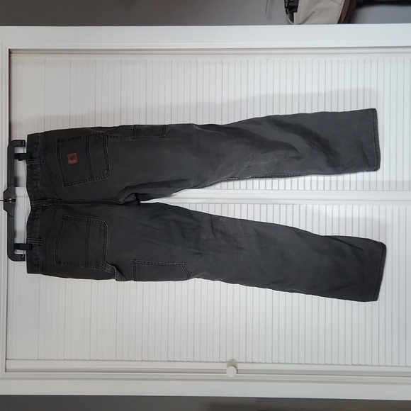 Carhartt slim straight carpenter twill double reinforced work workwear jeans 12 - Picture 7 of 10
